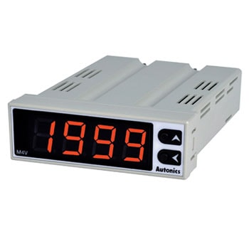 W96xH48mm 100-240 VAC. AUTONICS MT4W-DV-41 Meter DC Volts 4 Digit 0-500V Input 3 Relay Outputs LED 