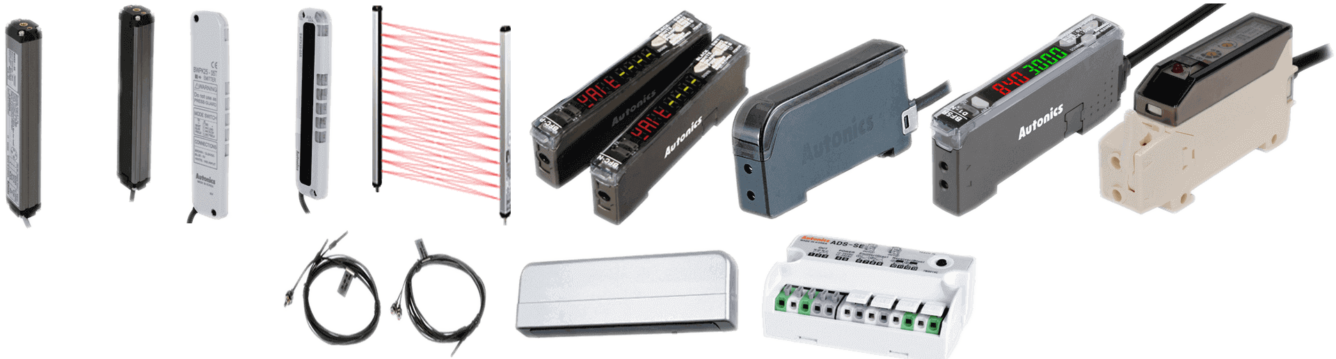 autonics fiber optic area door sensors